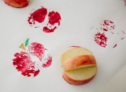 From the Archives: Popular Kids’ Apple Print Craft by Martha Stewart