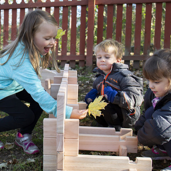 Notch Blocks: Engaging Children in a Fully Integrated Block Building Experience