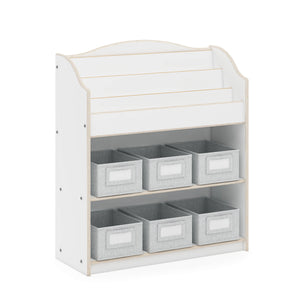 G80226 EdQ Essentials Book and Bin Browser White Main-1 | White