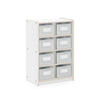 EdQ 8 Cubby Bin Storage Organizer - 30