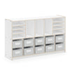 EdQ Shelves and 10 Bin Storage Unit - 30
