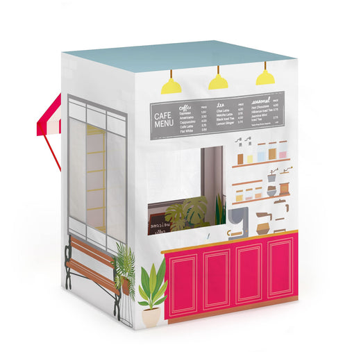G78105 Martha Stewart Kids Play Tents Coffee Shop Silo Back