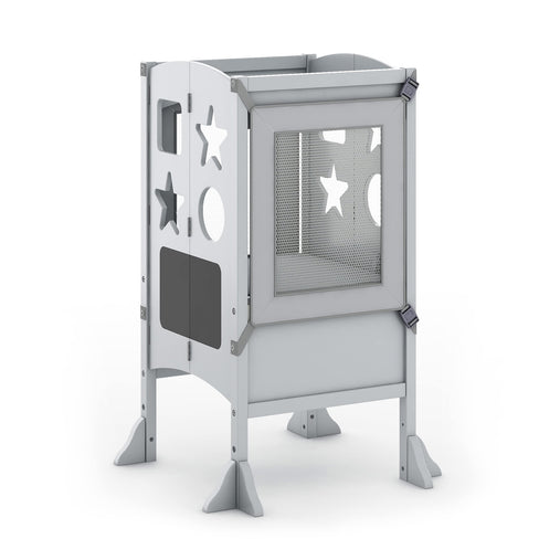 G97323 Classic Kitchen Helper Stool 2021 Gray Main1 | Gray