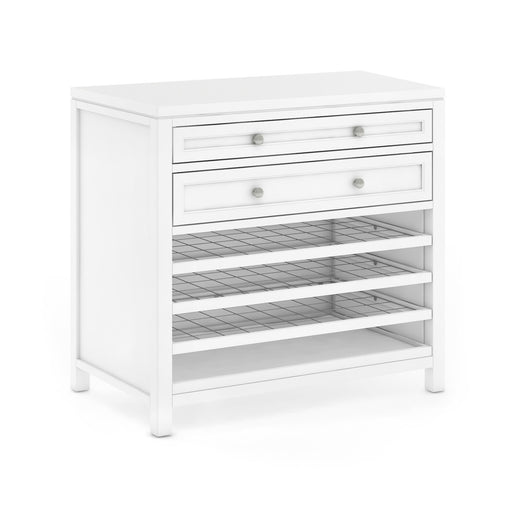 G77100 Martha Stewart Crafting Kids Art Storage with Drying Racks White | Linen White