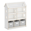 EdQ Dollhouse Bookcase with Bins