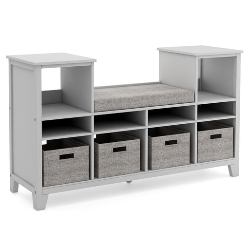 G76900 Martha Stewart Living and Learning Kids' Reading Nook Gray Quarter | Gray