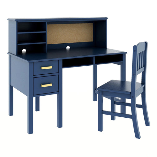 G27652 Taiga Desk Navy Silo 1 | Navy