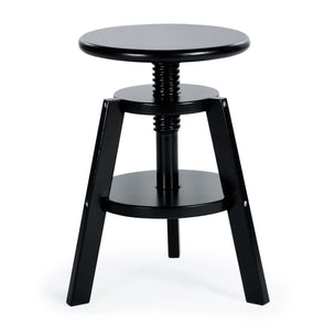 G51095 G51098 Adjustable Drafting Stool Black Silo 1 Main A | Black