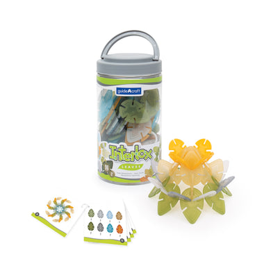 Guidecraft Interlox Leaves - 96 pc. set