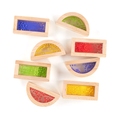 Guidecraft Rainbow Blocks - Crystal Bead G3012 02