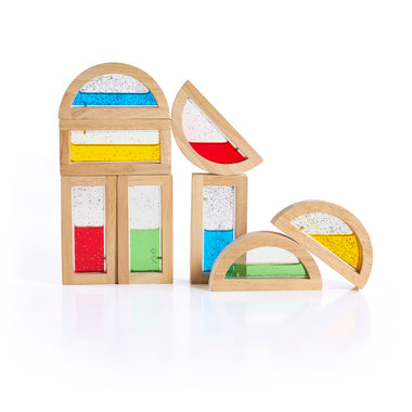 Guidecraft Rainbow Blocks - Shimmering Water G3013 02