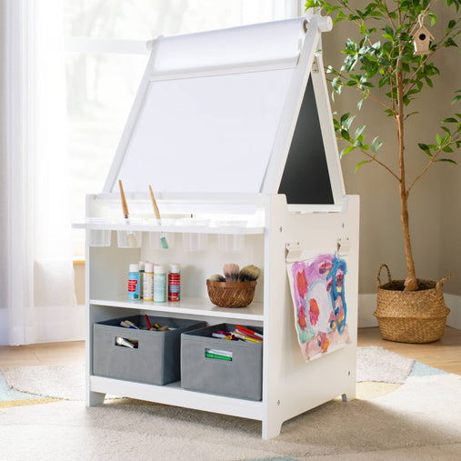 G51090_Desk to Easel Art Cart_White_Env 2941