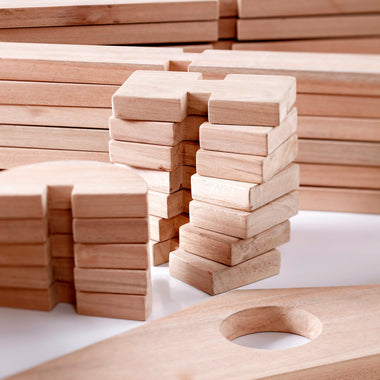 Guidecraft Notch Blocks Set 89 Pc. G6110 02