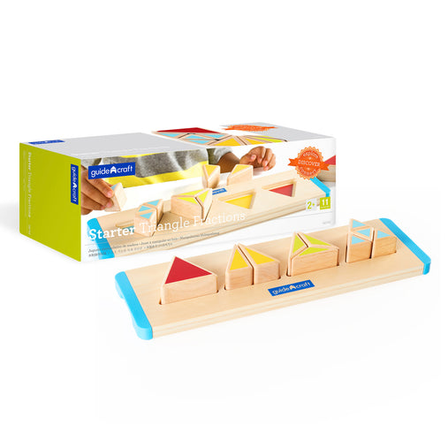 Guidecraft Starter Triangle Fractions