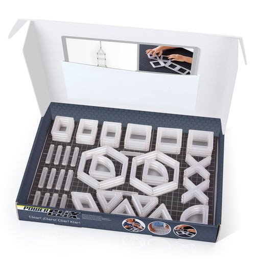 Guidecraft PowerClix® Frames Clear - 74 pc. set G9203 03