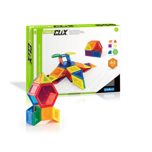 Guidecraft PowerClix Solids - 44