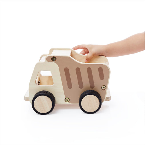 G6721 Wooden Dump Truck Product with Hand