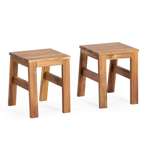 G52011 Acadia Outdoor Art Activity Table Silo 2 Stools