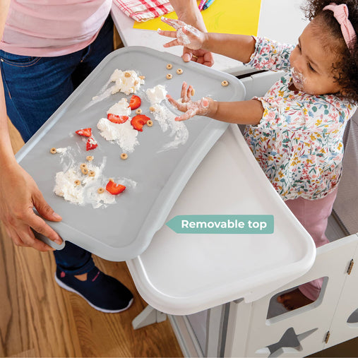 G97350 Kitchen Helper Mealtime Tray Removable Top