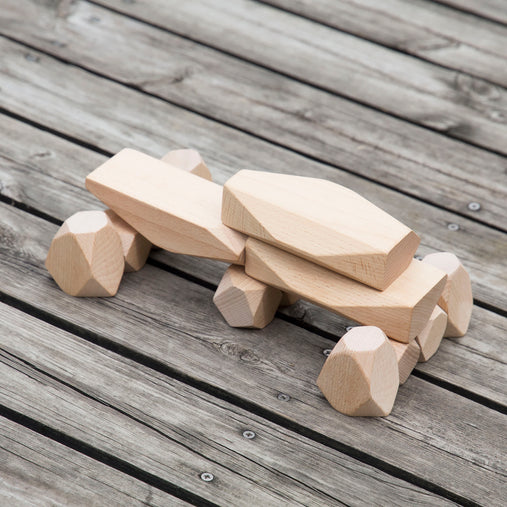 G6772 Wooden Stackers Standing Stones 8