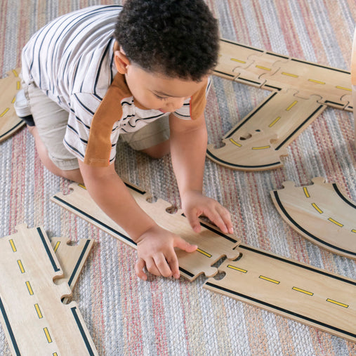 G6715 Double-sided Roadway System 42 Pcs. Set Lifestyle New1