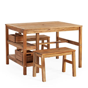 G78202 Martha Stewart Craft Table and Benches Silo 1 Main