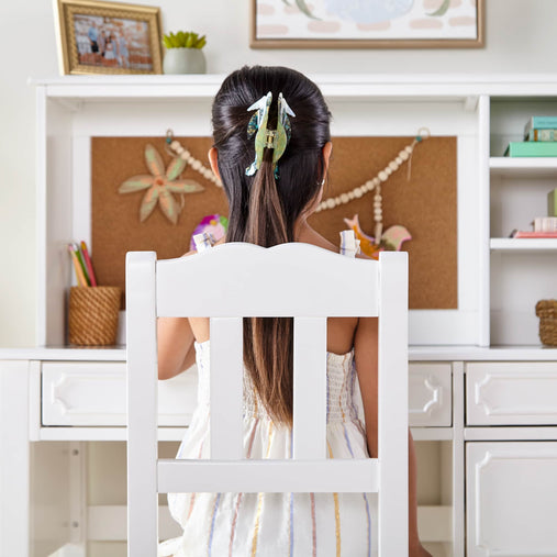 G27682 Avery Desk and Hutch and Chair Lifestyle 0919 Detail