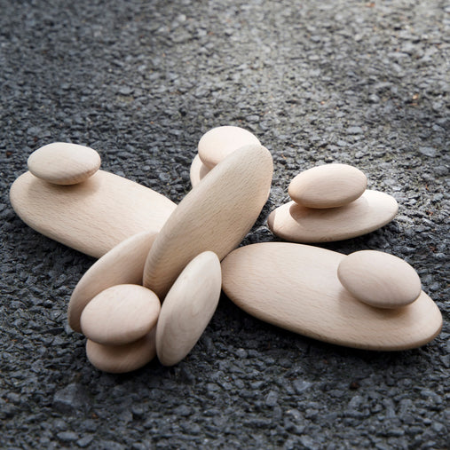 G6771 Wood Stackers River Stones 9