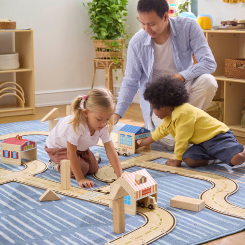 G6715 Double-sided Roadway System 42 pc. Set Lifestyle 76