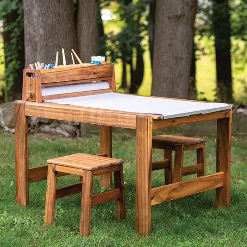 G52011 Acadia Outdoor Art Activity Table Env 3963