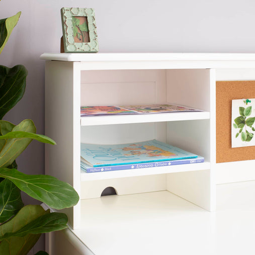 G27650-Taiga desk and hutch white -detail3-environment_update | White
