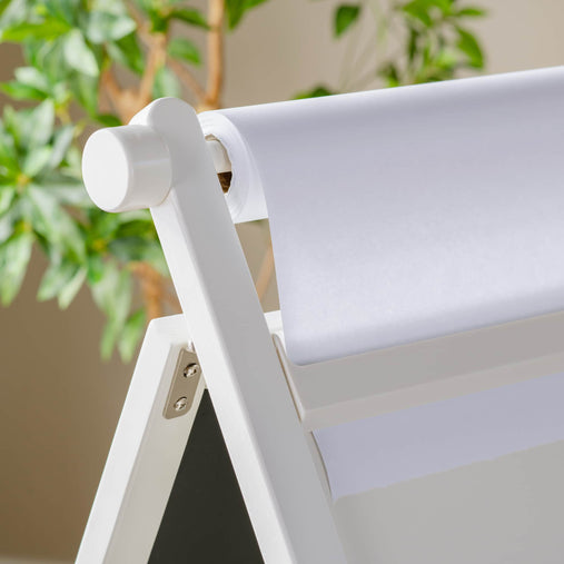 G51090_Desk to Easel Art Cart_White_Env 2967 | White
