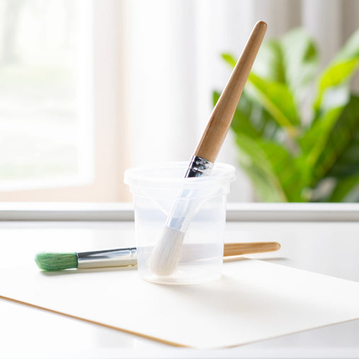 G51090_Desk to Easel Art Cart_White_Env 2984 | White