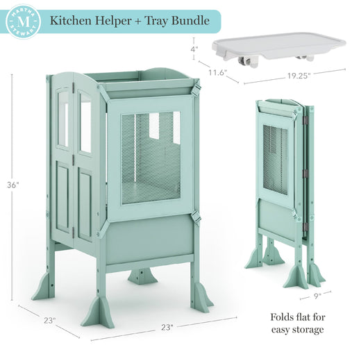 G97552-MS Kitchen Helper Tray Bundle Mint2 | Mint