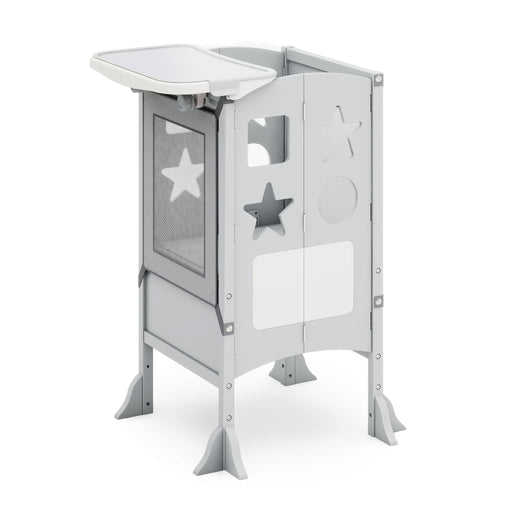 G97540 Classic Kitchen Helper and Tray Bundle Gray Main | Gray