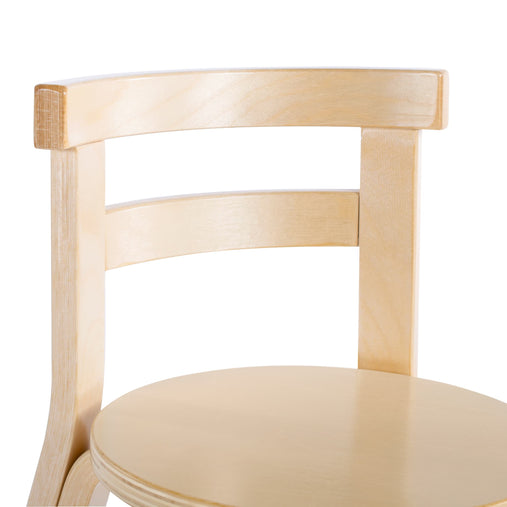 G81040 Nordic Table and 4 Chairs Natural Silo 3 Chair Detail B | Natural