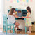 G27644 Childrens Media Desk and Chair Set Teal Main | Teal