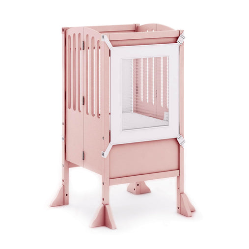 G97344 Contemporary Kitchen Helper Stool Pink Main1 | Pink