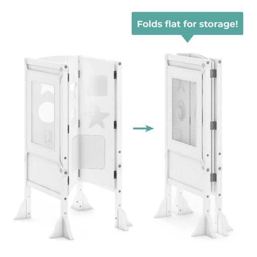 G97324 Classic Kitchen Helper White Folding | White