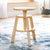 G51094 G51097 Adjustable Drafting Stool Natural Env 3492 | Natural