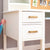 G27650-Taiga desk and hutch white -detail update | White