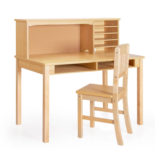 G27653 Media Desk Natural Silo 1 Main | Natural