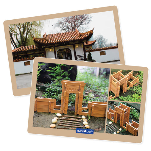 G6114 Tabletop Notch Blocks Eastern 87 pc. set Cards | 87