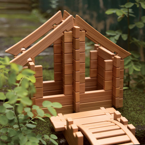 G6114 Tabletop Notch Blocks Eastern 87 pc. set Environment 57 | 87