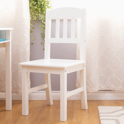 G27650-Taiga desk and hutch white -chair update | White
