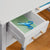 G27651-Taiga desk and hutch gray detail2 environment update | Gray