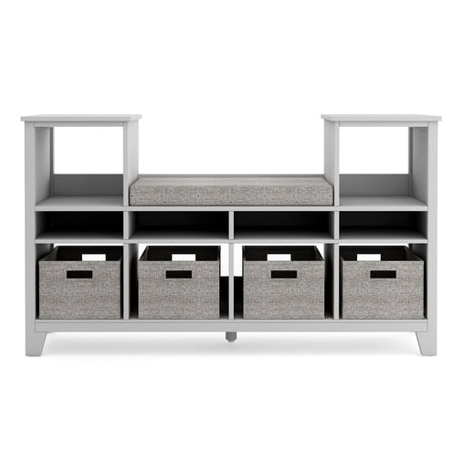 G76900 Martha Stewart Living and Learning Kids' Reading Nook Gray Front | Gray