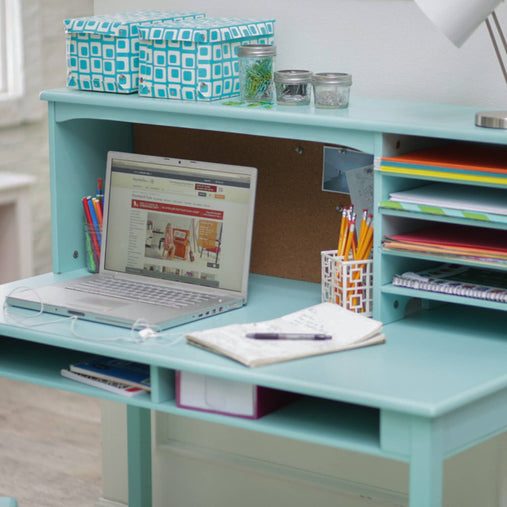 G27644 Media Desk Teal 2 | Teal