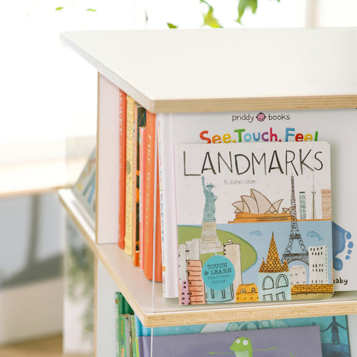 G80337 EdQ Rotating Big Book Display White Env 2552 | White