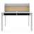 G76908 Kids' Desk with Hutch and Chair Gray Front | Gray